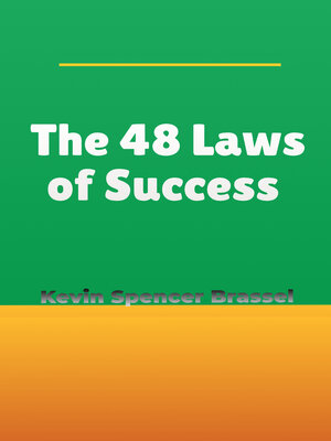cover image of The 48 Laws of Success